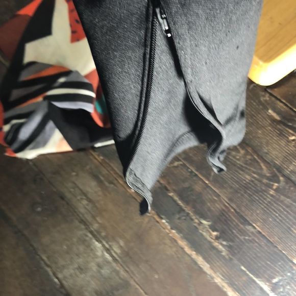 Adidas Track Pants M/Zip Ankles/Side Zipper Pockets/Wide Leg/Drawstring/elastic - Picture 8 of 14